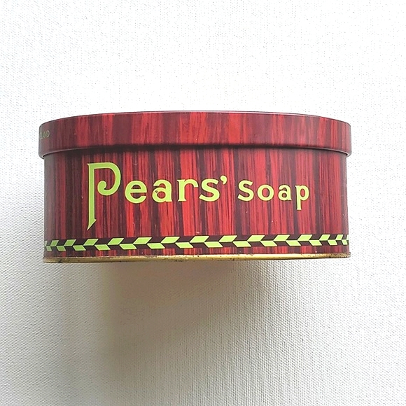 Vintage Yesteryear Pears Soap Oval Tin Trinket Box Small - Picture 2 of 7